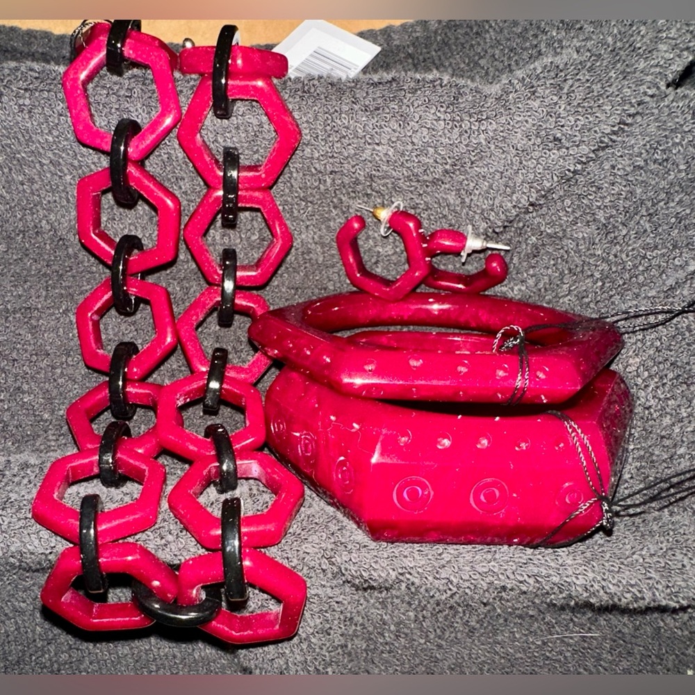 Splendette Crush Burgundy shimmer Bangle Set